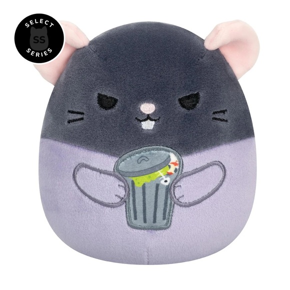 Ralphie the Grey Rat Squishmallow 5 inches Select Series New and Sealed in Bag - Picture 1 of 3